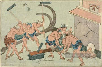  katsushika - Straßenszenen neu veröffentlicht 11 Katsushika Hokusai Ukiyoe